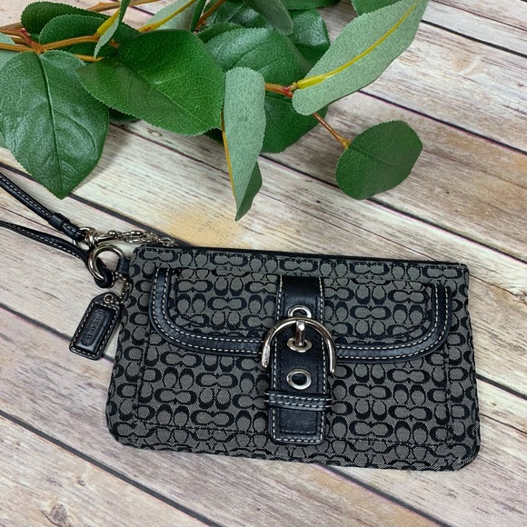 Coach Handbags - Coach | Monogram Wristlet